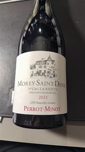Bourgogne Morey-saint-denis Premier Cru Perrot-Minot 1er Cru La Riotte 2023