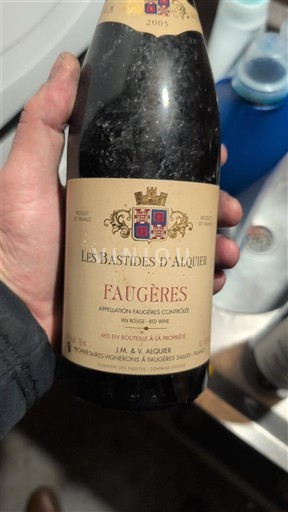 Languedoc Faugères Les Bastides d'Alquier 2005