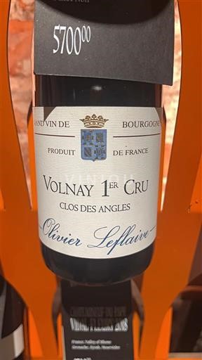 Bourgogne Ospecificerad Premier Cru Olivier Leflaive Clos des Angles 2016