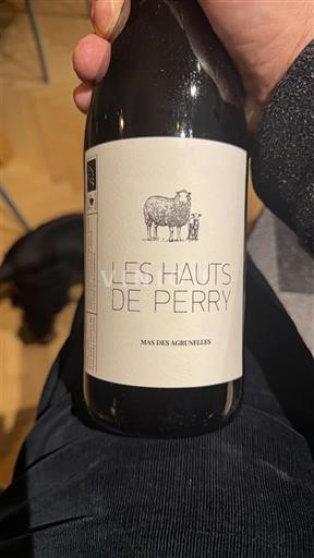 Rượu vang Rouge sec Les Hauts de Perry Mas des Agrunelles 2022 Pháp Languedoc và Roussillon Thánh-Guilhem-le-Désert IGP