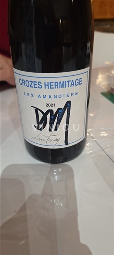 Vallée du Rhône Crozes-hermitage Luc Tardy Les Amandiers 2021