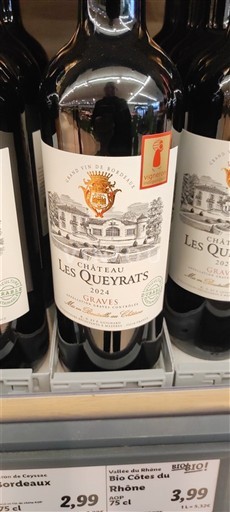 Bordoja Graves Château Les Queyrats 2024
