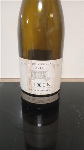 Vina Rouge sec Vieilles Vignes Domaine Vieux Collège 2015 Francija Burgundija Fixin AOC