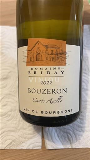 Wines Blanc sec Cuvée Axelle Domaine Briday 2022 France Burgundy Bouzeron AOC