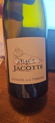 Vale do Loire Coteaux do Vendômois Domaine La Verrière Le Haut de la Jacotte 2023