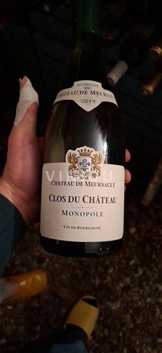 Burgundija Meursault Château Meursault Clos du Château Monopole 2015