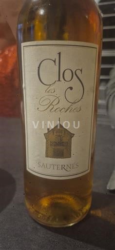 Bordeaux Sauternes Clos les Roches Non Millésimé
