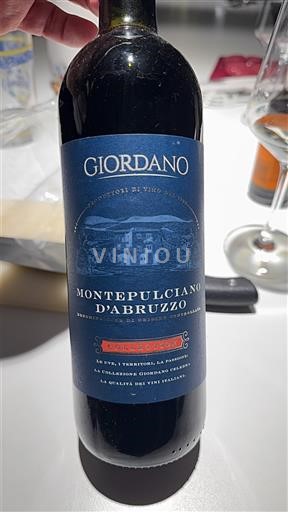 Rượu vang Rouge sec Giordano 2021 Ý Abruzzo Montepulciano d'Abruzzo DOC
