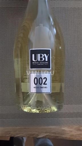 Zuidwest-Frankrijk Côtes de Gascogne Domaine Uby 002 Bulles Fraîches Niet-geïntegreerd