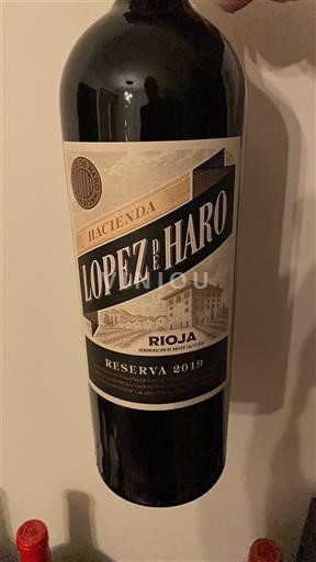 La Rioja Rioja Hacienda Lopez de Haro Reserva 2019
