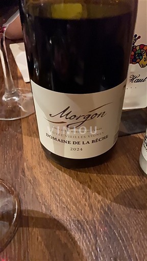 Beaujolais Morgon Domaine La Bêche Vieilles Vignes 2024