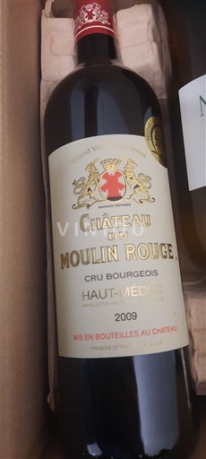 Burdeos Haut-Médoc Château Moulin Rouge 2009