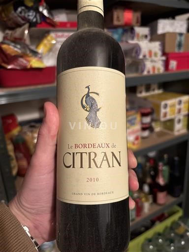 Bordeaux Citran Le Bordeaux de Citran 2010