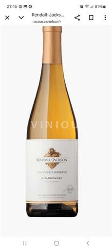 Vini Blanc sec Vintner's Reserve Kendall-Jackson 2021 Stati Uniti AVA californiane Non specificato AVA
