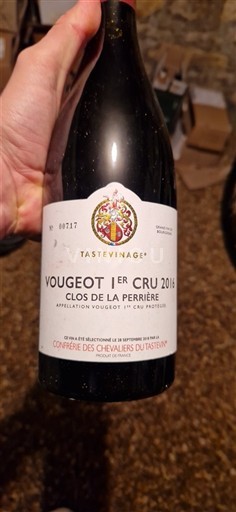 Burgundija Vougeot Premier Cru Domaine Bertagna Clos de la Perrière 2016