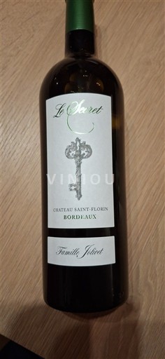 Bordeaux Château Saint-Florin Le Secret 2024