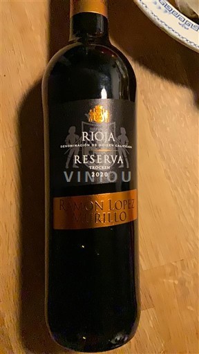 La Rioja Rioja Ramon Lopez Murillo Reserva 2020