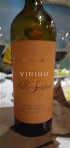 Apulia Primitivo di Manduria Villa Santera 2022