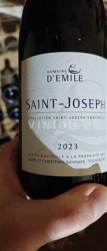 Vallée du Rhône Saint-Joseph Domaine Émile 2023