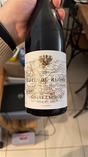Rhônevallei Côtes-du-rhône Grate Leclercq Niet-geïntegreerd