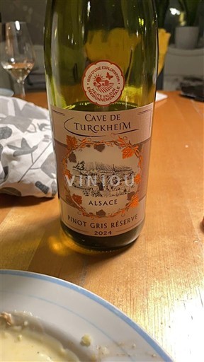 Alsacia Cave de Turckheim Pinot Gris Réserve 2024