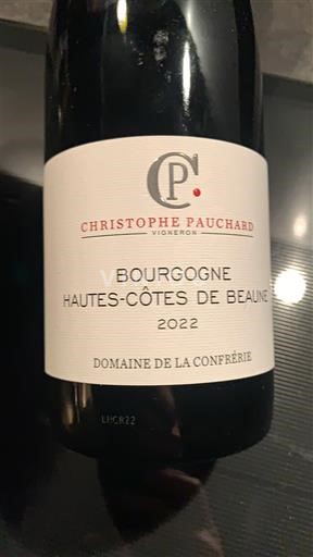 Bourgondië Hautes Côtes de Beaune Domaine La Confrérie 2022