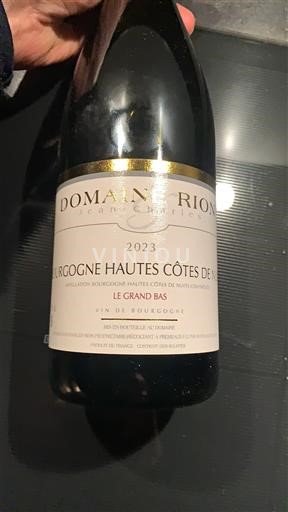 Bourgogne Hautes Côtes de Nuits Domaine Rion Le Grand Bas 2023