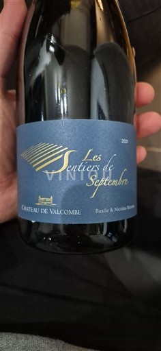 Vinos Rouge sec Les Sentiers de Septembre Château Valcombe 2021 Francia Languedoc y Rosellón Gard IGP