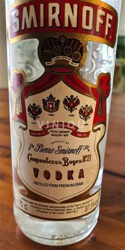 Vodka Vit Pierre Smirnoff fils Bogca N° 21 5a - 2010 Ryssland Moskva