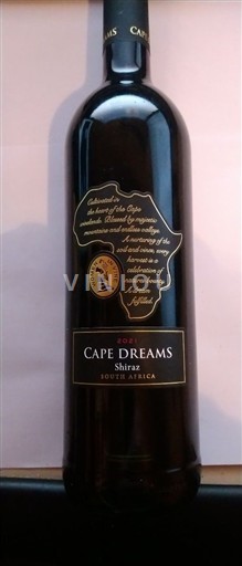 Vallée du Breede Robertson Cape Dreams Shiraz 2021