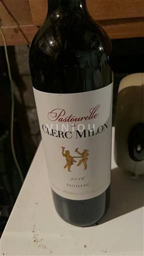 Bordeaux Pauillac Château Clerc Milon Pastourelle 2016
