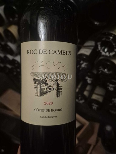 Bordeaux Côtes-de-bourg Roc de Cambes 2020