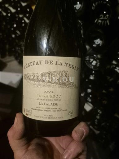 Languedoc Château La Negly La Falaise 2015