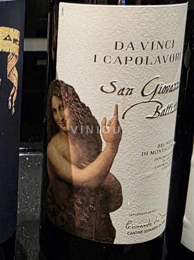 Toskana Brunello di Montalcino Leonardo da Vinci San Giovanni Battista 2015