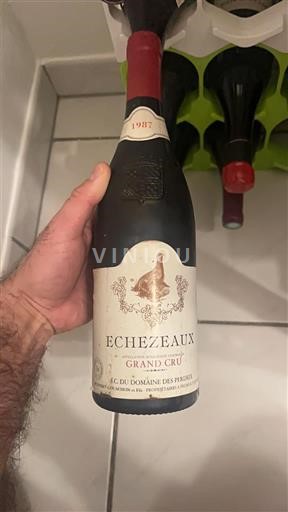 Bourgondië Échézeaux Grand Cru Domaine S Perdrix 1987