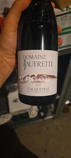 Рона долина Vacqueyras Domaine La Jaufrette 2013