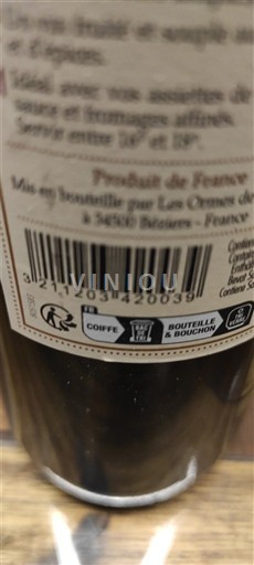 Languedoc Les Caves de Béziers Ikke årgangsbestemt