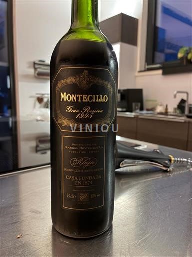 La Rioja rioja Montecillo Gran Reserva 1995