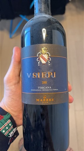Toscana Não especificado Mazzei Siepi 2008