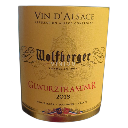 Alsace Wolfberger Gewurztraminer 2018