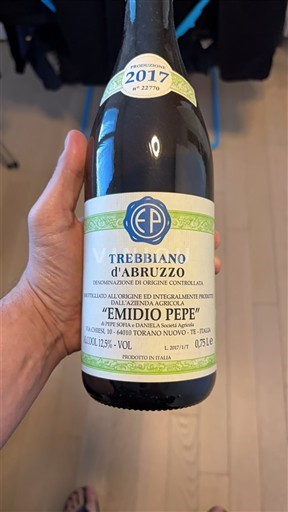 Abruzos Trebbiano d'Abruzzo Emidio Pepe Trebbiano 2017
