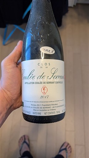 Loire-dalen Ikke specificeret Clos de la Coulée de Serrant Chenin Blanc 2017