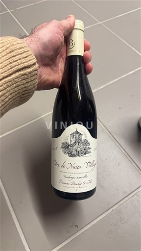 Burgundija Côte de Nuits Villages Domaine Bouchy et Fils 2018