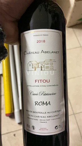 Languedoc Fitou Château Abelanet Patrimoine ROMA 2018