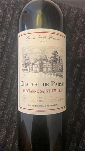 Bordeaux Montagne-Saint-Émilion Château Parsac 2015