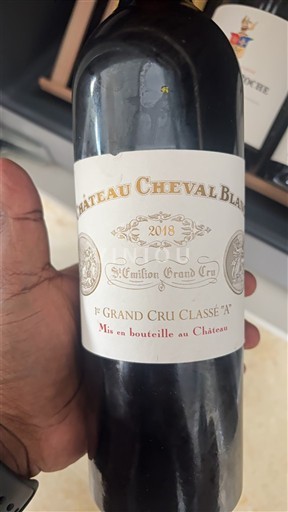 Vine Rouge sec Château Cheval Blanc 2018 Frankrig Bordeaux Saint-Émilion Grand Cru AOC Grand Cru