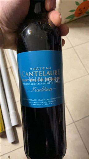 Bordeaux Saint-Émilion Grand Cru Grand Cru Château Cantelaube Tradition Non-Vintage