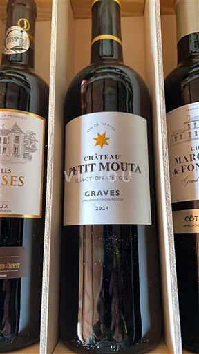 Bordeaux Graves Château Petit Mouta Sélection L'Étoile 2024