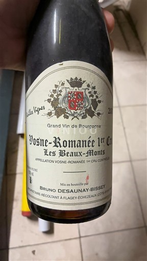 Borgonha Vosne-romanée Premier Cru Bruno Desaunay-Bissey Les Beaux-Monts Vieilles Vignes 2007