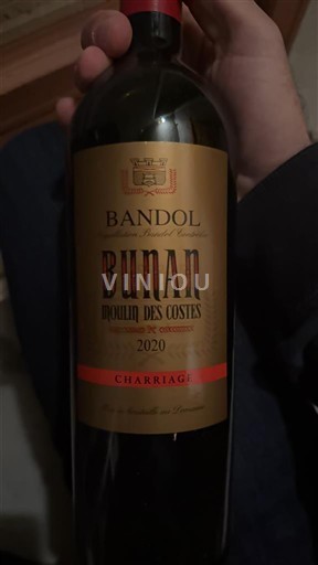 Provenza Bandol Bunan Moulin des Costes Charriage 2020
